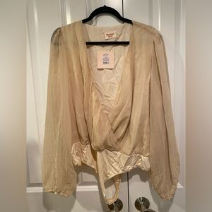 Showpo. Bodysuit!! NEW WITH TAGS, SIZE 16US, Never Worn